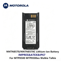 Baterai Lithium Motorola NNTN8570 NNTN8570C IP67 IMPRES ATEX Isi Ulang untuk Interkom MTP8550Ex MTP8500Ex