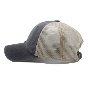 <span class=keywords><strong>2022</strong></span> nueva moda gran oferta al por mayor al aire libre transpirable Gorras verano deportes sombreros con logotipo personalizado algodón lavado redes gorra - Product Image 5