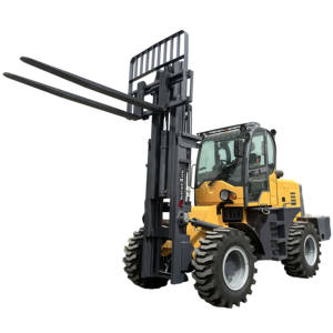 4 טון כונן גלגל שטח קשה מלגזה חקלאית מחוץ לכביש 4 טון 4 x4 טון דיזל מלגזה משאית - Product Image 3