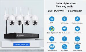 Kit NVR Wifi de Seguridad Tuya de 4 Canales y 3MP, Monitor LCD de 12.5 Pulgadas, Kit de Cámara Wifi, Cámara IP Inalámbrica, Sistema de CCTV Inalámbrico - Product Image 5