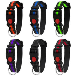Collare <span class=keywords><strong>per</strong></span> Cani Personalizzato di Alta Qualità con <span class=keywords><strong>Targhetta</strong></span> Identificativa Riflettente in Poliestere <span class=keywords><strong>per</strong></span> Cani di Piccola, Media e Grande Taglia - Product Image 6