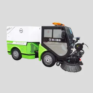 新型工业拖拉机带洗地机面粉机除雪机重型清扫机