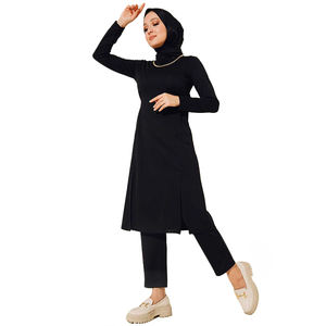 Yuhong elegante personalizado Hospital uniforme enfermería Xxs médico Scrubs conjunto de manga larga vestido musulmán para mujeres uniformes conjuntos enfermera - Product Image 3