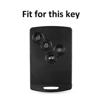 Étui en cuir pour clé de voiture, accessoires pour Renault Megane 2 3 Scenic Laguna Clio Captur Duster Logan Trafic Koleos Fluence Zoe