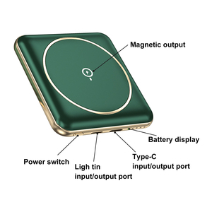 Nouvelle Arrivée OEM – Mini <span class=keywords><strong>Batterie</strong></span> Externe Magnétique Portable Sans Fil pour Téléphone – Station d'Alimentation 10000 mAh – Chargeur Rapide Powerbank pour Téléphone - Product Image 4
