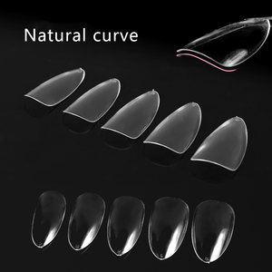 Transparent Stiletto ABS <b>Nail</b> Tips Full Cover Acrylic False Fingernails for <b>Nail</b> Salon - Product Image 4