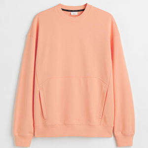 Sudadera de lana con cremallera de algodón 100% para hombre de otoño, de manga larga Sudadera con capucha, detalle bordado, transpirable, teñido liso, entrenamiento de invierno - Product Image 5