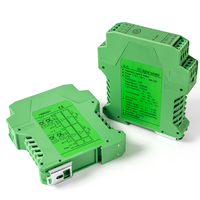 Convertisseurs de signal numérique à 2 canaux à isolation forte supérieure, 1 en 2 sorties, alimentation 24V DC, transformateur de transducteur de signal DC