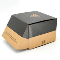 Boîte d'expédition en carton ondulé kraft personnalisée, écologique, pour vêtements, cadeaux, e-commerce, emballage d'abonnement