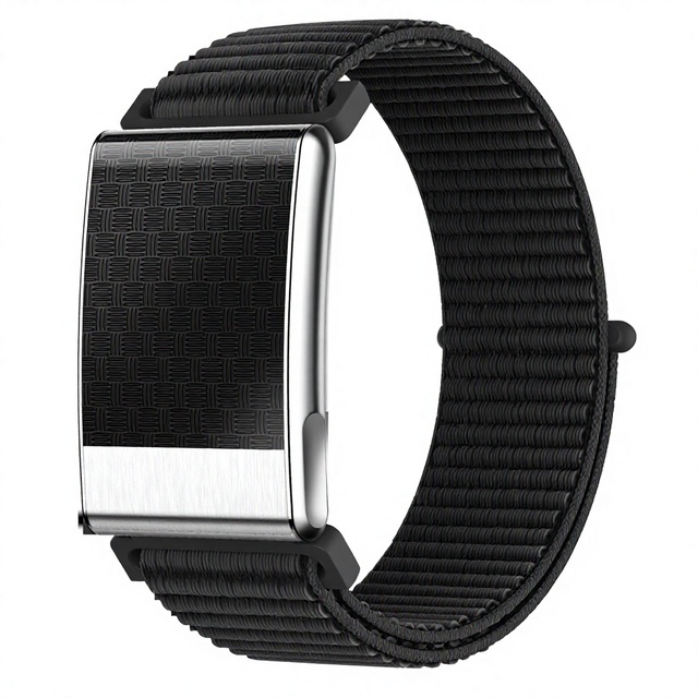 Aiullan E900 Screenless Smart Bracelet Advanced HRV Wellness Analysis Sport Loop Design Fitness Tracker for Amazfit Band