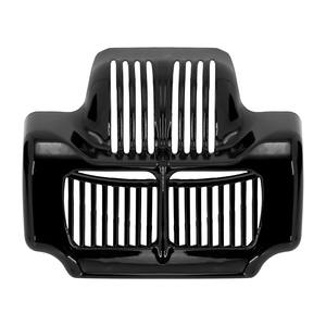 Cubierta de Enfriador de Aceite para Motocicleta HCMOTORKU, Compatible con <span class=keywords><strong>Harley</strong></span> Touring Road King Electra Street Glide Trike FLHT FLTR FLHX 11-2015 <span class=keywords><strong>2016</strong></span> - Product Image 4