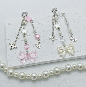 Mengda Nouvelle Fille Conception Douce et Mignonne Porte-clés Sac Pendentif Casque Chaîne de Téléphone Mobile <span class=keywords><strong>Polaroid</strong></span> Vente en Gros - Product Image 4