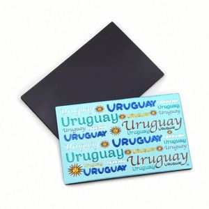 Professional Custom Refrigerator Promotional Gifts Business Card Paper Aluminum Plate <b>Fridge</b> Magnet - Product Image 5