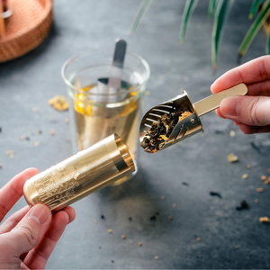 Infusore e Paletta per Tè in Foglie Sfuse in Acciaio Inossidabile a Forma di Ghiacciolo, Divertente Infusore Riutilizzabile per Tè in Bollitore - Product Image 3