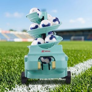 <span class=keywords><strong>Lanceur</strong></span> <span class=keywords><strong>de</strong></span> ballons <span class=keywords><strong>de</strong></span> football avec grande cuve supérieure intégrée et base mobile pour terrains communautaires et entraînements quotidiens amateurs - Product Image 5