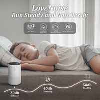 Diffuseur d'arômes intelligent sans fil et sans eau pour huiles essentielles, compatible avec 100 % d'huiles pures, nébulisation en gros