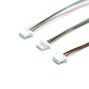 SH1.0mm 2至12针可定制单或双头彩色电子连接线束 - Product Image 1