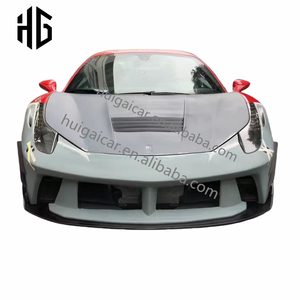 Parti del cofano del motore del paraurti anteriore per <span class=keywords><strong>Auto</strong></span> Aftermarket per minigonne laterali <span class=keywords><strong>Ferrari</strong></span> 458 Italia Kit carrozzeria <span class=keywords><strong>accessori</strong></span> per <span class=keywords><strong>Auto</strong></span> - Product Image 2