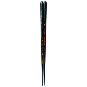 Couverts de collation noirs élégants baguettes de maître japonais emballées par paires - Product Image 6
