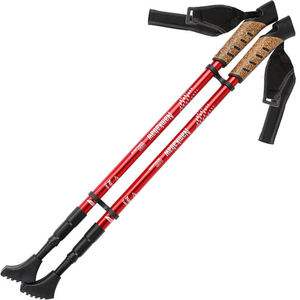 Bâton de marche pliable léger et portable, bâtons de trekking télescopiques, bâtons de randonnée, béquilles, canne de marche, bâton de marche North Pole - Product Image 4