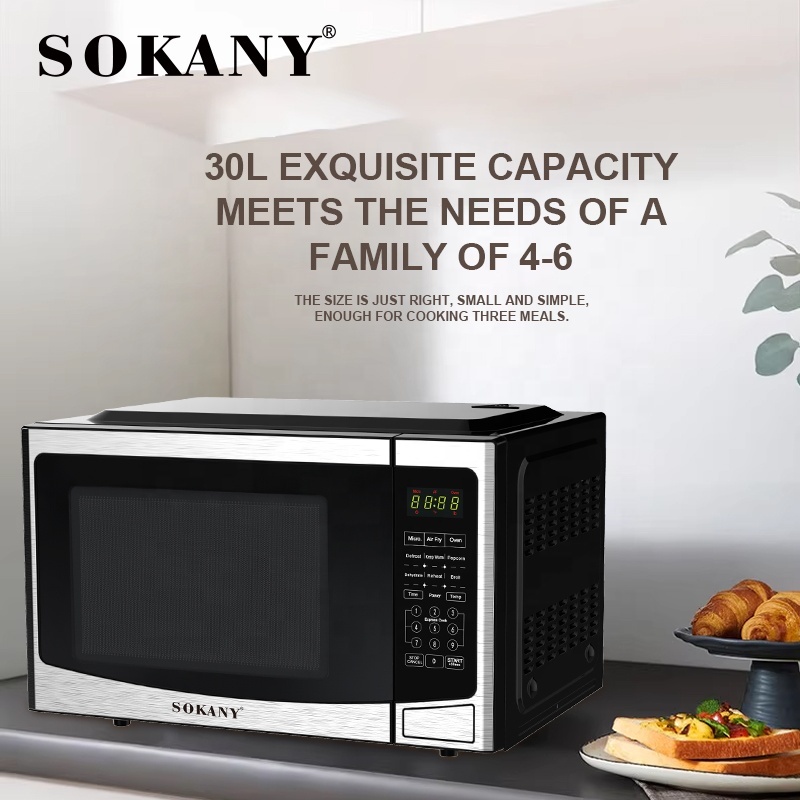 Sokany 441 Smart Microwave Oven – Hot Sale Compact Kitchen Appliance for Fast Food Heating - View 3