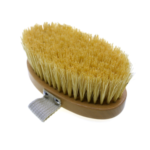 Brosse exfoliante pour le corps peau brosse sèche Cellulite <span class=keywords><strong>sang</strong></span> 3cm haut pur sisal Tanpico poils Circulation améliorer réduire le Stress - Product Image 1