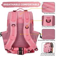 Sac de sport tactique imperméable Molle 900D 25-35 litres, plusieurs couleurs, rose, très vendu