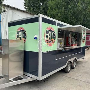 2025 Porch Style Mobile Drink Burger Van Catering Food Truck Trailer Chicken <b>Cart</b> In Saudi Arabia - Product Image 2