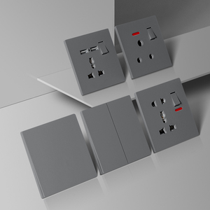2025 nuevo diseño PC <span class=keywords><strong>Panel</strong></span> ultra delgado sin marco hogar Hotel eléctrico Arabia Saudita Irak Kenia Venta caliente interruptores de pared eléctricos enchufe - Product Image 6