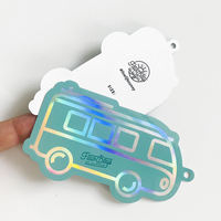 Autocollants en vinyle holographique époxy personnalisés, étiquettes, autocollants 3D personnalisés pour logo d'entreprise