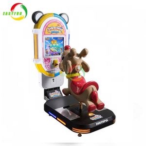 Candy Zoo Coin Operated 3D Animal Mp5 Screen Kiddie Rides Children Electric Arcade <b>Swing</b> Game Machine - Product Image 3