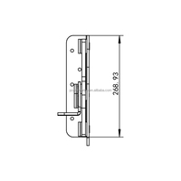 Support de siège de bateau réglable à 90 degrés en acier inoxydable, base carrée argentée pour yacht et camping-car