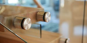 مسامير تثبيت الزجاج للدرابزين، قطر 38 مم، حامل زجاجي للتثبيت على الحائط - Product Image 2