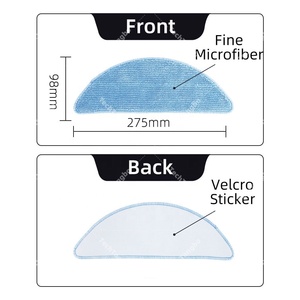 Kit compatible avec NetBot S15 <span class=keywords><strong>Neatsvor</strong></span> X500 Tesvor X500 Pro /X520 /M1/M2 Rouleau principal Brosse latérale Filtre HEPA Chiffon de nettoyage Pièces - Product Image 5