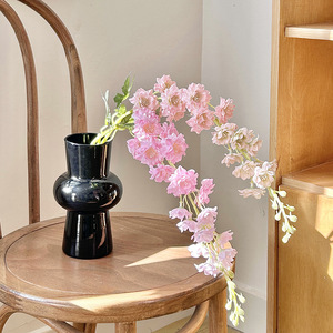 Fleurs artificielles de prêle en soie, haute simulation, blanc, jaune, bleu, violet, rose, pour mariage et décoration intérieure - Product Image 3