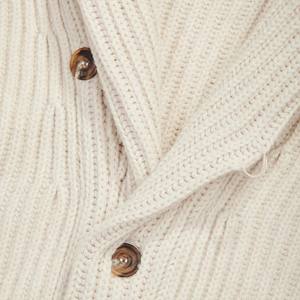 סוודר סרוג גברים סרוגים סוודר צמר עבור גברים עם כפתור סגירה צווארון lambswool צווארון סוודר - Product Image 5