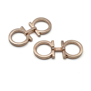 جاهز للشحن: أجزاء إبزيم أحذية معدنية فاخرة، إكسسوارات أحذية رجالية، زينة أحذية على شكل فيونكة - Product Image 5