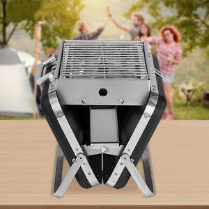 Griglia portatile <span class=keywords><strong>a</strong></span> carbone di metallo su misura <span class=keywords><strong>a</strong></span> propano pieghevole uso domestico <span class=keywords><strong>Barbecue</strong></span> all'aperto griglia per valigia adatta transfrontaliera - Product Image 3