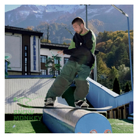 SNOW MONKEY Vente chaude Tapis de ski artificiel de haute qualité pour piste de ski sèche Surface de ski artificielle Tapis de neige