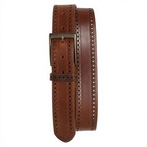 Ceinture en cuir de vachette de qualité supérieure pour homme, faite à la main, avec boucle à ardillon, longueur et épaisseur personnalisables, boucle en acier, largeur 3,8 cm - Product Image 2