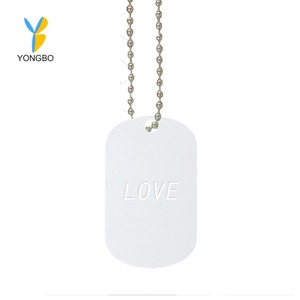 Etiqueta de perro de aluminio oxidado Etiqueta de Mascota de metal de oxidación personalizada Etiqueta de perro <span class=keywords><strong>anodizada</strong></span> colorida <span class=keywords><strong>Plata</strong></span> - Product Image 4