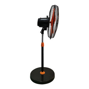 <span class=keywords><strong>Ventilateur</strong></span> sur pied électrique domestique 450 mm Turbo HDEF 900 tr/min, écoénergétique, en métal gris, commande mécanique - Product Image 3