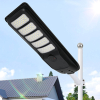 Lámpara Solar para Exteriores, Lámpara de Alta Potencia con Sensor de Movimiento para el Hogar, Nueva Lámpara de Calle Integrada, Lámpara de Iluminación para Patio