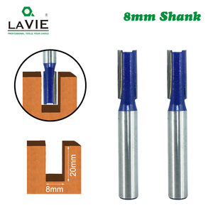 เครื่องตัดแต่งไม้ 8 มม. ใบมีดสองคม สำหรับเบกาไลต์ เทนท์สตีล ความแม่นยำสูง - Product Image 5