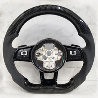 Volant en cuir pour Volkswagen VW Golf 4 5 6 7 7.5 8 gti Mk7 Mk5 Mk8 gti Polo 6r Scirocco Jetta Tiguan T6 Passat B6 B7 B8