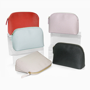 <span class=keywords><strong>2025</strong></span> mới nhất thiết kế PU da kim loại dây kéo lưu trữ Pouch ly hợp da mỹ phẩm trường hợp vỏ hình dạng trang điểm túi - Product Image 4