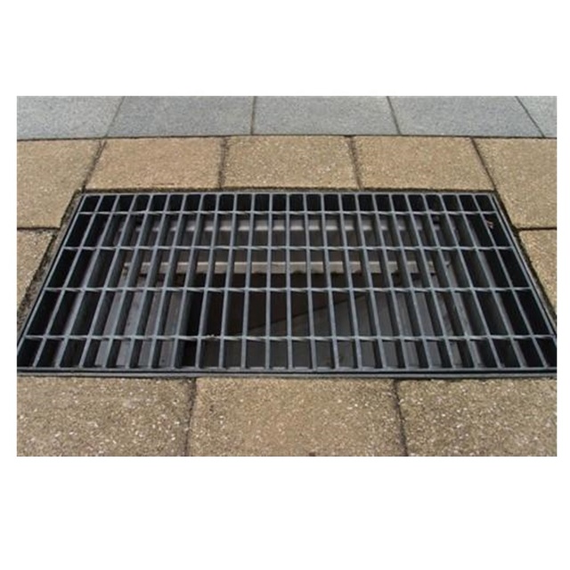 Factory Price Rain Water Steel Grating Trench Drain Grating