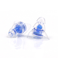 Bouchons d'oreilles Hi-fi basse en option avec filtre métallique multicolore mignon adaptés au travail aérien disponibles