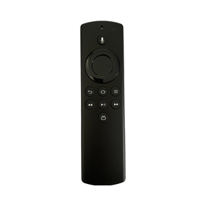PE59CV ทดแทนไฟ LED แสดงสถานะระยะไกลสำหรับ <span class=keywords><strong>Amazon</strong></span> <span class=keywords><strong>Fire</strong></span> <span class=keywords><strong>TV</strong></span> <span class=keywords><strong>Stick</strong></span> สีดำ ABS แบตเตอรี่3 AAA เข้าถึงได้10 M - Product Image 1