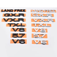 Logo de voiture LAND CRUISER V8 V6 VX-R GX-R BLACK EDITION WHITE EDITION TX-L 5.7 BLACK V8 V6 VX-R GX-R